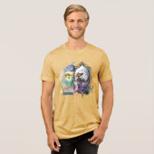 "Mirror, Mirror" Tri-Blend Shirt (Vorderseite voll)