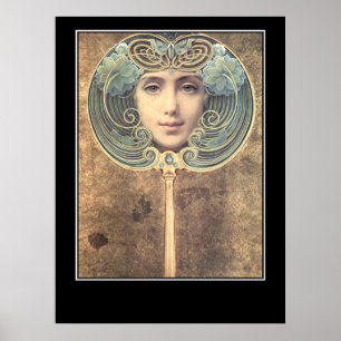 Mirror Mirror Vintage Poster