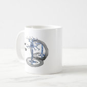 Mirror Neuron Kaffeetasse (Vorderseite Links)
