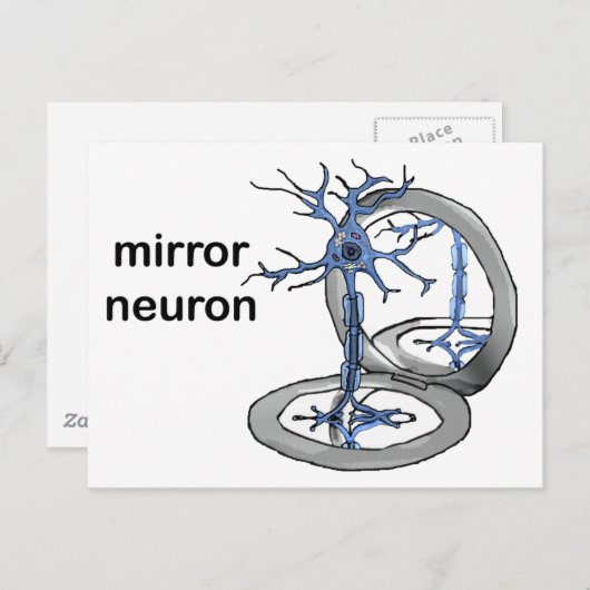 Mirror Neuron Postkarte (Vorne/Hinten)