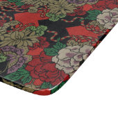 Mirror Patchwork für asiatische rote Lüfter Schneidebrett (Ecke)
