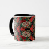 Mirror Patchwork für asiatische rote Lüfter Tasse (Vorderseite Links)