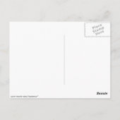 Mirror Postkarte (Rückseite)