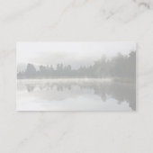 Mirror See, früher Morgen Visitenkarte (Rückseite)