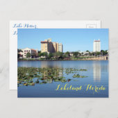 Mirror-See - Lakeland, Florida, Postkarte (Vorne/Hinten)