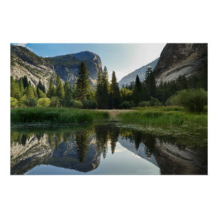 Mirror See, Yosemite Poster