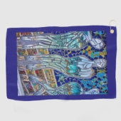 Mirror, Spiegel, sag mir... Golfhandtuch (Horizontal)