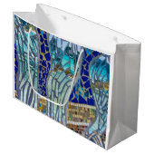 Mirror, Spiegel, sag mir... Große Geschenktüte (Vorderseite Schrägansicht)