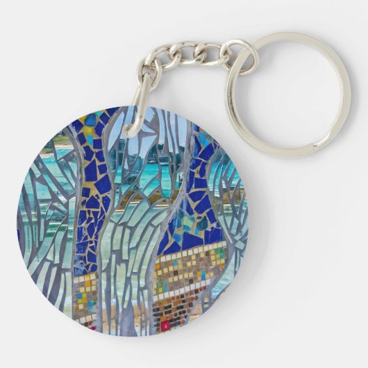 Mirror, Spiegel, sag mir... Schlüsselanhänger (Rückseite)