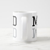 Mirror-Tasse Jumbo-Tasse (Rückseite)