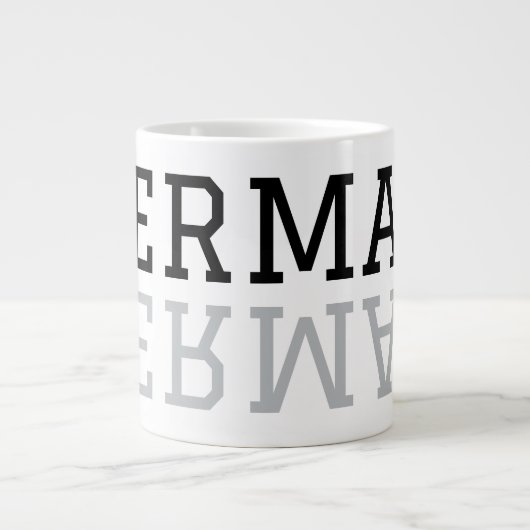 Mirror-Tasse Jumbo-Tasse (Vorderseite)