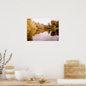 Mirrored Bridge Poster (Küche)