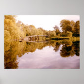 Mirrored Bridge Poster (Vorne)