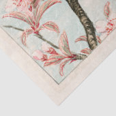 Mirrored Cherry Blossom Bird Bee Moth Decoupage Seidenpapier (Ausschnitt)