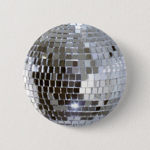 Mirrored Disco Ball 1 Button