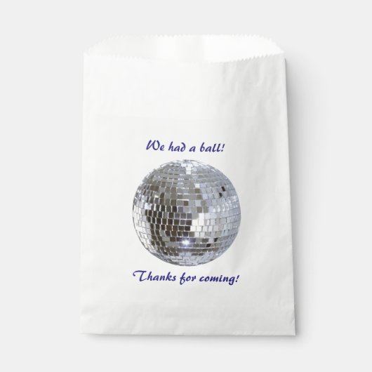 Mirrored Disco Ball 1 Geschenktütchen (Vorderseite)