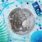 Mirrored Disco Ball 1 Pappteller (Party)