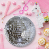 Mirrored Disco Ball 1 Pappteller (Party)
