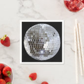 Mirrored Disco Ball 1 Serviette (Beispiel)