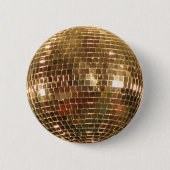 Mirrored Disco Ball 2 Button (Vorderseite)