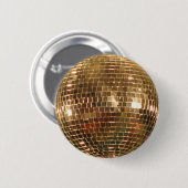 Mirrored Disco Ball 2 Button (Vorne & Hinten)