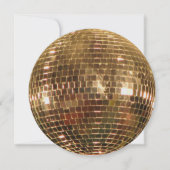 Mirrored Disco Ball 2 Einladung (Vorderseite)
