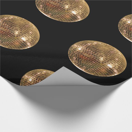 Mirrored Disco Ball 2 Geschenkpapier (Ecke)
