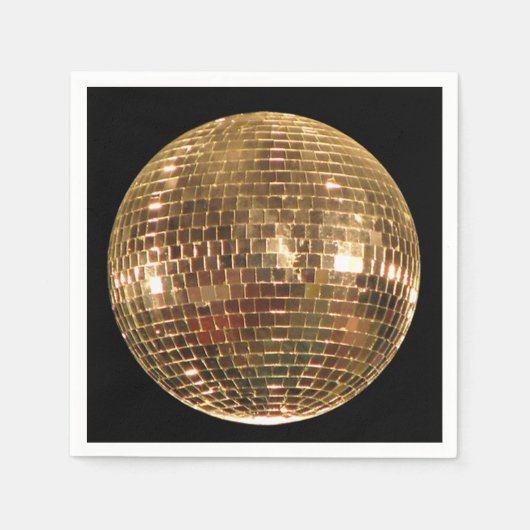 Mirrored Disco Ball 2 Serviette (Vorderseite)