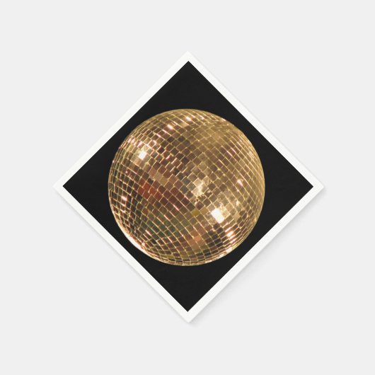 Mirrored Disco Ball 2 Serviette (Ecke)