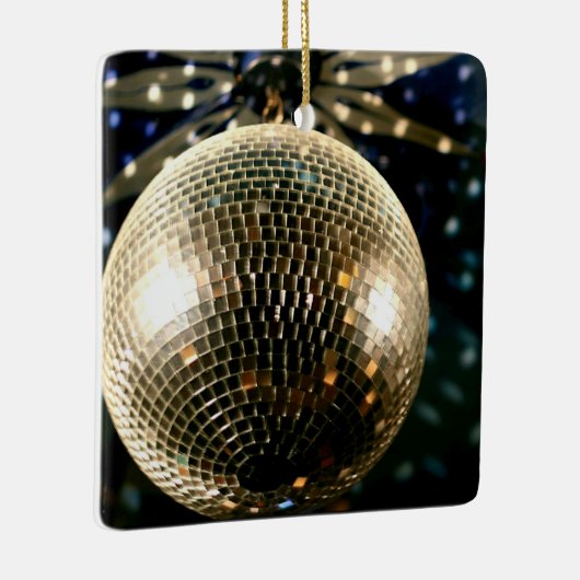 Mirrored Disco Ball 3 Keramikornament (Rechts)