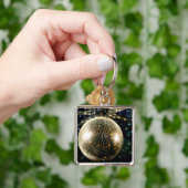 Mirrored Disco Ball 3 Schlüsselanhänger (Hand)