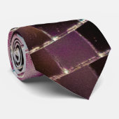 Mirrored Disco Ball Krawatte (Gerollt)