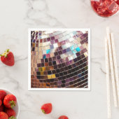 Mirrored Disco Ball Serviette (Beispiel)