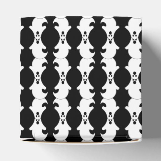 Mirrored Ghost Pattern Geschenkschachtel (Oben)