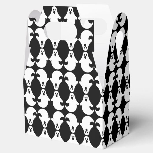 Mirrored Ghost Pattern Geschenkschachtel (Geöffnet)