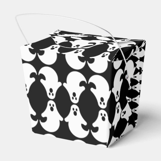 Mirrored Ghost Pattern Geschenkschachtel (Rückseite)