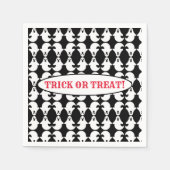 Mirrored Ghost Pattern Napkins Serviette (Vorderseite)