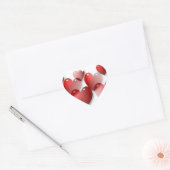 Mirrored Hearts Heart Stickers (Umschlag)