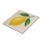 Mirrored Lemon Tile - Rechtsfarbene Wasserfarbe Fr Fliese (Seite)