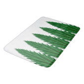 Mirrored Pines Bath Mat Badematte (Schrägansicht)