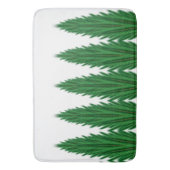 Mirrored Pines Bath Mat Badematte (Vorderseite Vertikal)