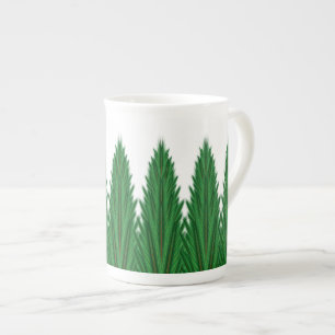 Mirrored Pines China Tasse