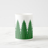 Mirrored Pines China Tasse (Vorderseite)