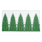 Mirrored Pines King Pillowcases Kissenbezug (Rückseite-Links)