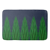Mirrored Pines Midnight Bath Mat Badematte (Vorderseite)