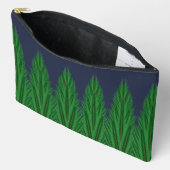Mirrored Pines Midnight Large Pouch Zubehörtasche (Offen)