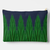 Mirrored Pines Midnight Large Pouch Zubehörtasche (Rückseite)