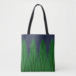 Mirrored Pines Midnight Shoulder Tasche (2 Größen)