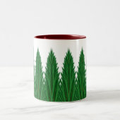 Mirrored Pines Tasse 11oz. -Kastanienbraun (Mittel)