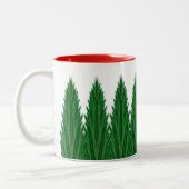 Mirrored Pines Tasse 11oz. -Rot (Links)